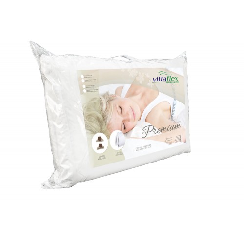 TRAVESSEIRO VISCO PREMIUM REGULAVEL P/ FRONHA 50X70X15 cm