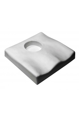 ASSENTO VISCOELÁSTICO - C/ CAVA 43X43X8 cm - AZUL MARINHO 