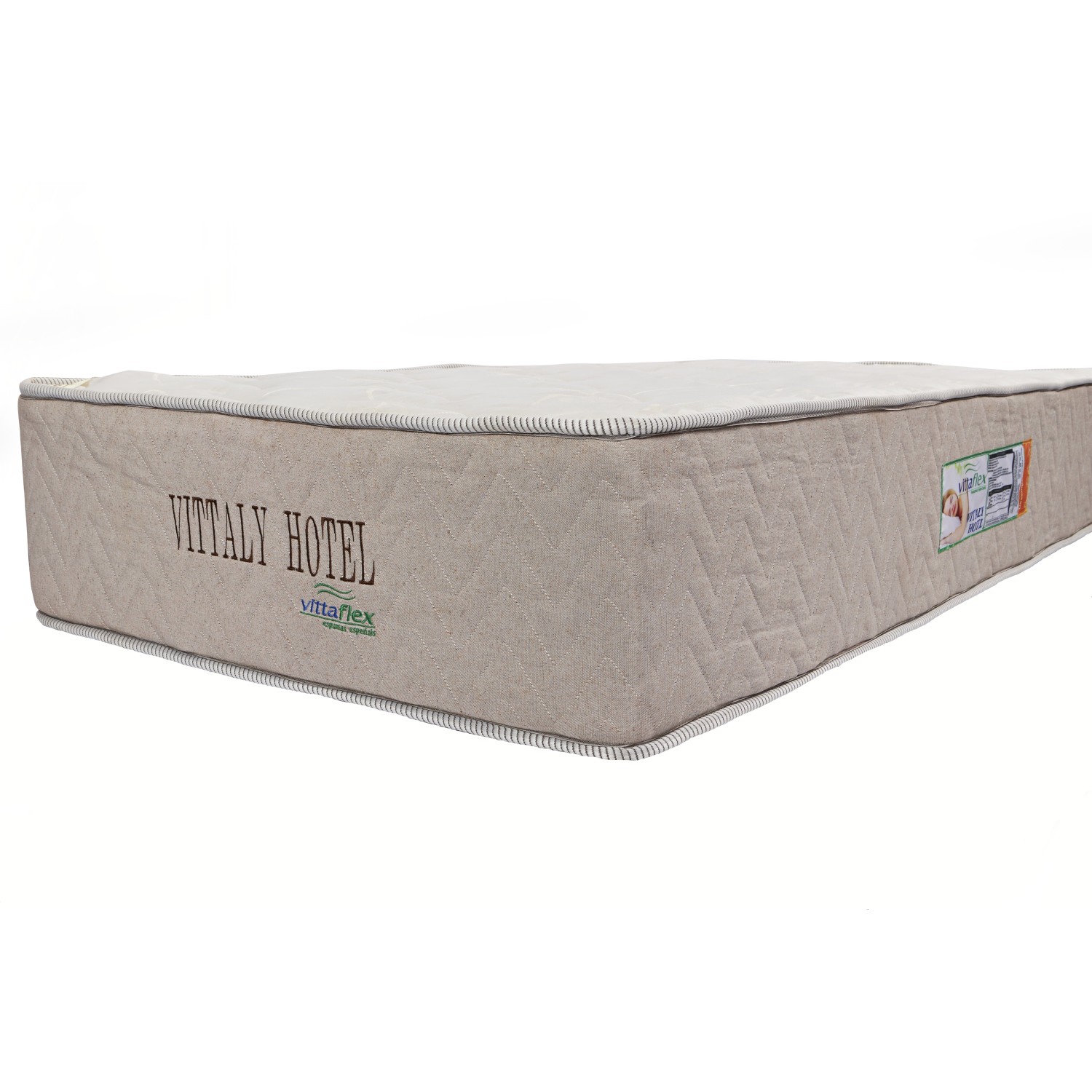 COLCHÃO VITTALY HOTEL 100X200X24 CM - TEC. JACQUARD 